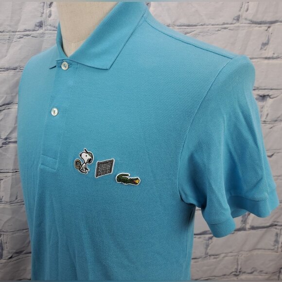 Lacoste x Peanuts Snoopy Men's Polo Shirt Tennis Pique Cotton Size Small (3)